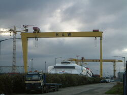 Harland and Wolf Goliath cranes