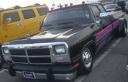 1991-1993 Dodge Ram extended cab with aftermarket modifications