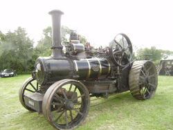 A Fowler steam ploughing Engine  at  2008