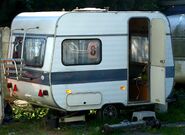 Adria travel trailer