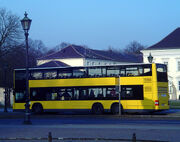 Doppeldeckerbus dreiachsig BVG