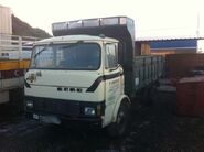 A 1980s EBRO E70 Diesel Tipper Lorry