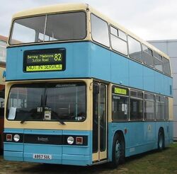 Nu Venture fiesta blue Maidstone Centenary bus