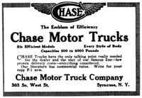 Chase Motor Truck Company - advertisement, June 26, 1913
