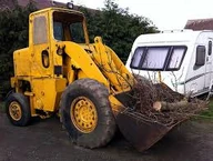A 1970s Chaseside Superloadmaster 800 Diesel Loader