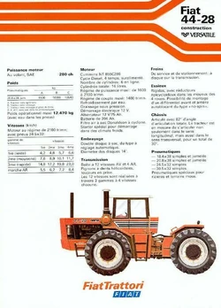 Fiat 44-28 4WD brochure
