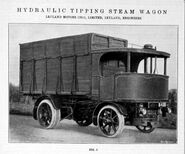 A 1920s LEYLAND Steam Tipper Lorry