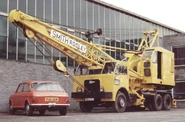A 1980s Smith Of Rodley LT20 Foden Cranetruck Diesel 6X4
