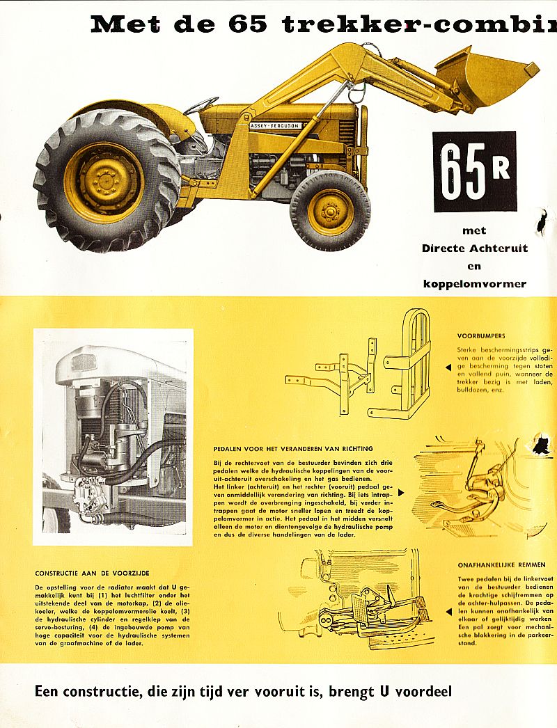 Massey Ferguson 65r Backhoe Tractor Construction Plant Wiki Fandom