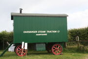 Bomford & Evershed living van - Oakhanger Steam Traction Co