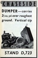 A 1960s Chaseside Hi-Speed Fordson based Dumper