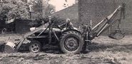 A 1950s Whitlock Brothers Original Fordson based Digger Loader