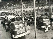 The Barreiros Diesel Motorvehicle Factory with lorry production 1970s