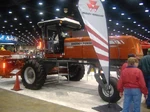 MF 9635 Hesston swather - 2007