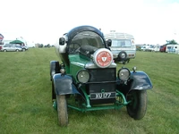A promotional vehicle XU 177 built to look like a Worthingtons beer bottle