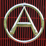 Atkinson Big A grill badge IMG 1884