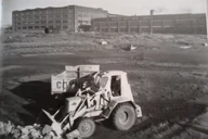 British Northrop Limited Blackburn factory and a Chaseside LM700 at work
