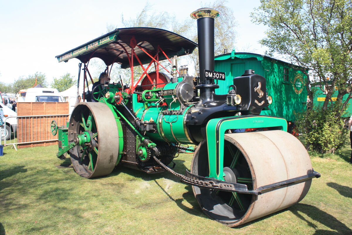 modern steam roller