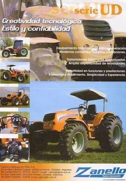 Zanello (ZG-Trac) UD-series brochure - 2006-2011