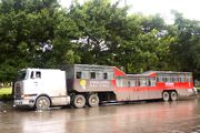 Camel bus in Havana