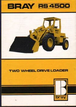 An 1980s BRAY RS4500 Loader