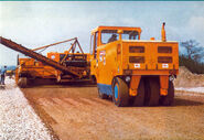 A 1980s Aveling-Barford PM Pneumatic Tyred Roadroller Diesel