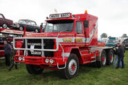 A 1980s Scammell S24 Haulage Tractor
