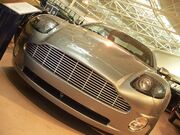 Aston Martin V12 Vanquish as part of the collection