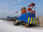 A 1990s Priestman Lion MH350 Crawlercrane Diesel