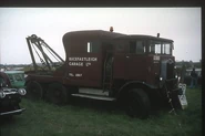 A 1940s Leyland Bison Holmes Wrecker 6X4 preserved