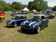 2003  Cooper S and Mark III classic Mini.