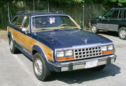 AMC Eagle Wagon blue wood grain 258 cid 5-speed