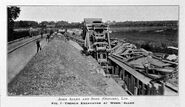 A 1930s Allen Of Oxford Steam Excavator making a new road