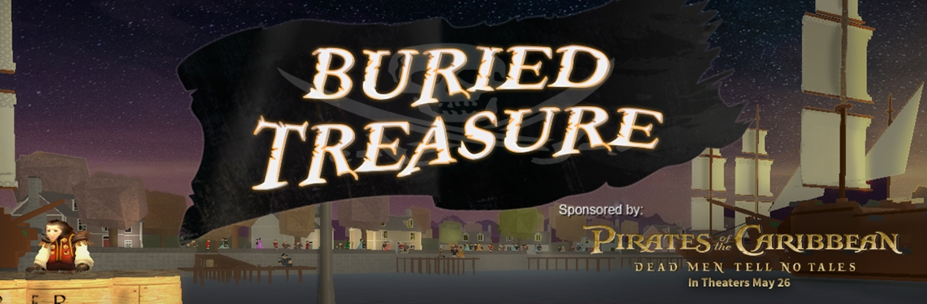 Pirates Of The Caribbean Event Tradelands Wikia Fandom - roblox buried treasure event how to get the tradelands items