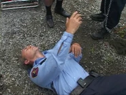 Jim begging Julian to help him.