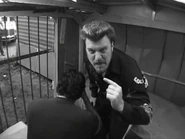 Surveillance footage from the 'jail' cell.