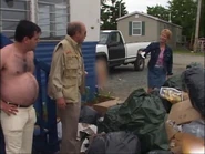 Barb wants the garbage cleaned up.