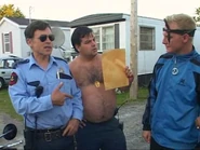 Jim declares Sunnyvale a town and himself the police force.