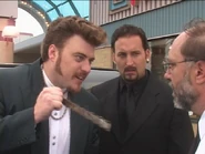 Ricky pulls one over on Gary, the mall manager.