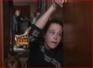 Treena escapes the trailer.