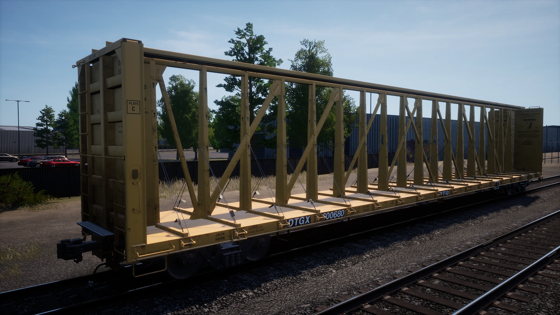 73ft Centerbeam Flatcar | Train Sim World Wiki | Fandom