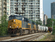 CSX #3089 is one of the many recent GEVO units received by the railroad to have high-mounted numberboards.