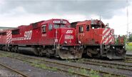 Candy Red SOO SD60