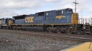 The "Spirit of Benning" CSX SD80MAC.