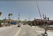 4-quadrant gate crossing on Metro Gold Line in Los Angeles, CA