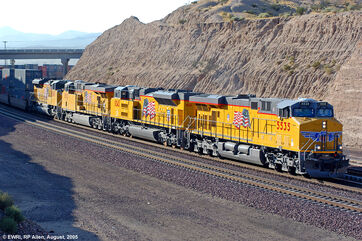 UP GEVO's and SD70's