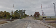 4-quadrant gate crossing in Irving, Texas