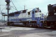 NS #4607 prior to its repaint.