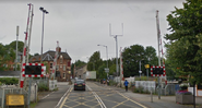 4-Quadrant Gate crossing in Netherfield, Nottingham, United Kingdom