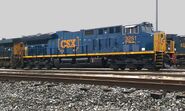 Brand-new CSX ET44AC.